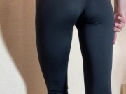 Sexy ass in leggings 3/16