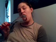 I did some baking watch me lick the mixer clean 11/16