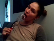 I did some baking watch me lick the mixer clean 12/16