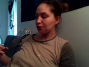 I did some baking watch me lick the mixer clean 9/16