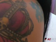 Big titty inked up chicks get down and naughty 2/16