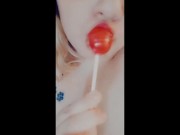 Eating my cherry 🍒 