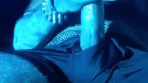 Public jerking off stiff veiny cock. You see this at your favorite club. wyd?