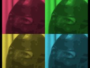 Smoking Wife in Blue Rubber Gloves Handjob 4 2/16