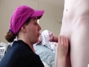 His Dirty Cock Stinks but She Still Sucks it Dry - Heather Kane 1/16