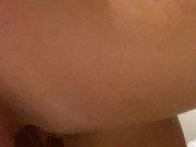 Hot girl getting fucked in bath by room service Cum inside her 15/16