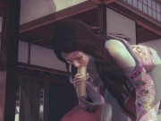 [DEMON SLAYER] Nezuko pleasing you (3D PORN 60 FPS) 1/16