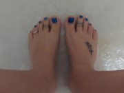 4.29.21 New Blue Toenails
