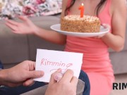 RIM4K Beauty finds out about her boyfriends sexual fantasy and fulfills it 2/16