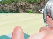 3D HENTAI YURI Cow Girl Fucks Her Girlfriend 12/16