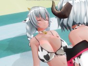 3D HENTAI YURI Cow Girl Fucks Her Girlfriend 5/16