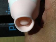 【おもちゃレビュ】未体験の気持ち良さ！高速ベロ舐めで即イキ確実