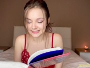 Damn hot teacher gives me a home lesson sitting on vibrator 13/16