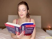 Damn hot teacher gives me a home lesson sitting on vibrator 6/16