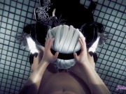Nier Automata Hentai - POV 2B boobjob, blowjob and fucked 9/16