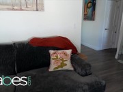 Babes - Aidra Fox Wears Her Red Lingerie & Talks Dirty Before Oiling Up Her Hot Body & Her Big Dildo 3/16