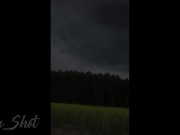 Fucked a slender stranger on the street during a thunderstorm 1/16