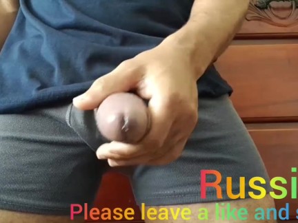 Russian Jerking Off With Huge Cumshot Pov - Free HD XXX Porno, Russian Porn Video