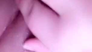 Mommy got horny in the shower 