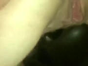 Riding daddy's cock  8/16