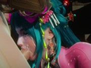 One Piece - Big breasts oiran - Kozuki Hiyori debut! 9/16