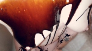 Solo WAM Human Sundae Chocolate Syrup Splosh FTM Trans