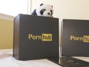 What's in My Pornhub 100K Subscribers Gift Box?? 1/16