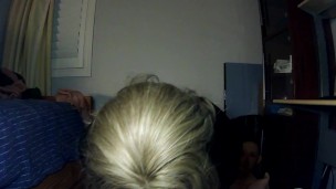 Bunny May Pt4! Female mask May girl plays with her rubber boobs and her rubber boobs!