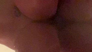 BENT OVER IN THE SHOWER AND FUCKED BY GUY FROM BAR