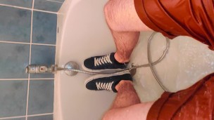 Piss Brown Shorts And Warm Shower