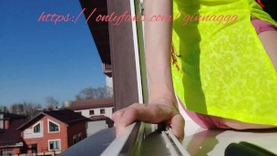 sniff between my legs, sniff my panties and lick my heels, wipe my drool and jerk off - GinnaGg