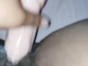 She Plays With Toy In Juicy Pusey