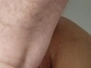 Pussy to ass. Fucked her hard in the ass and made her squirt  then shot my load on her pink hole. 9/16