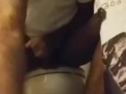 JACKING OFF AT WORK STROKING BBC - Screenshot 6 of 16 - Public Masturbation