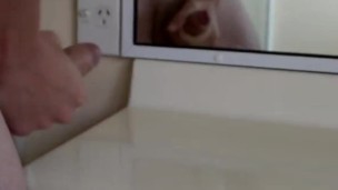 Hot Guy Masturbating Moaning - Guy Solo Jerking Off