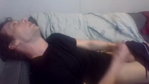 Kiss Me And Stroke Your Cock As I Flood Your Pussy While I Stare At Your Delicious Asshole