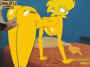 ADULT LISA SIMPSON PRESIDENT - 2D Cartoon Real Waifu #1 DOGGYSTYLE Big ANIMATION Ass Booty Cosplay 10/16