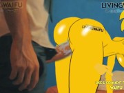 ADULT LISA SIMPSON PRESIDENT - 2D Cartoon Real Waifu #1 DOGGYSTYLE Big ANIMATION Ass Booty Cosplay 8/16