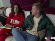 Inexperienced teenage lovebirds at their porn debut 11/16