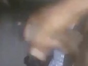 Early Morning Wood Curved Cock  Almost Caught by stepsister