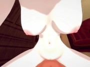 POV fucking Eula doggystyle then gets creampie on the floor - Genshin Impact Hentai 9/16