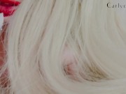 Boobs, booty, mouth, and sensual eating teasing!  9/16