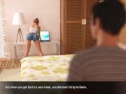 Blossoming Love - Spanking a bad bad babe (6) 11/16