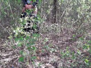 Наш секс в лесу сняла на камеру подруга, которая нас случайно застукала - lesbian_illusion 4/16