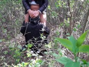 Наш секс в лесу сняла на камеру подруга, которая нас случайно застукала - lesbian_illusion 8/16