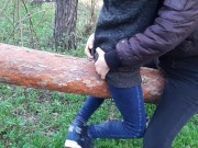 Кончаем в одежде на бревно - lesbian_illusion 13/16