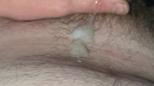 Cum early huge rope shot. 