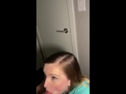 PAWG Blonde in tight dress gets a creampie in her panties before going out Full Video On OnlyFans! 1/16