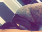 Tattooed Afro Latina Twerking