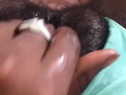 Ebony early morning solo dirty talk  10/16